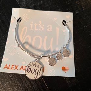 Alex and Ani It’s a Boy Bangle NWOT